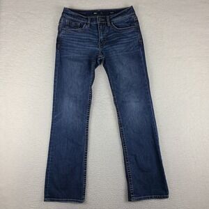 Buckle Jeans Mens 30x32 Blue JAKE Straight Leg Dark Wash BKE Denim